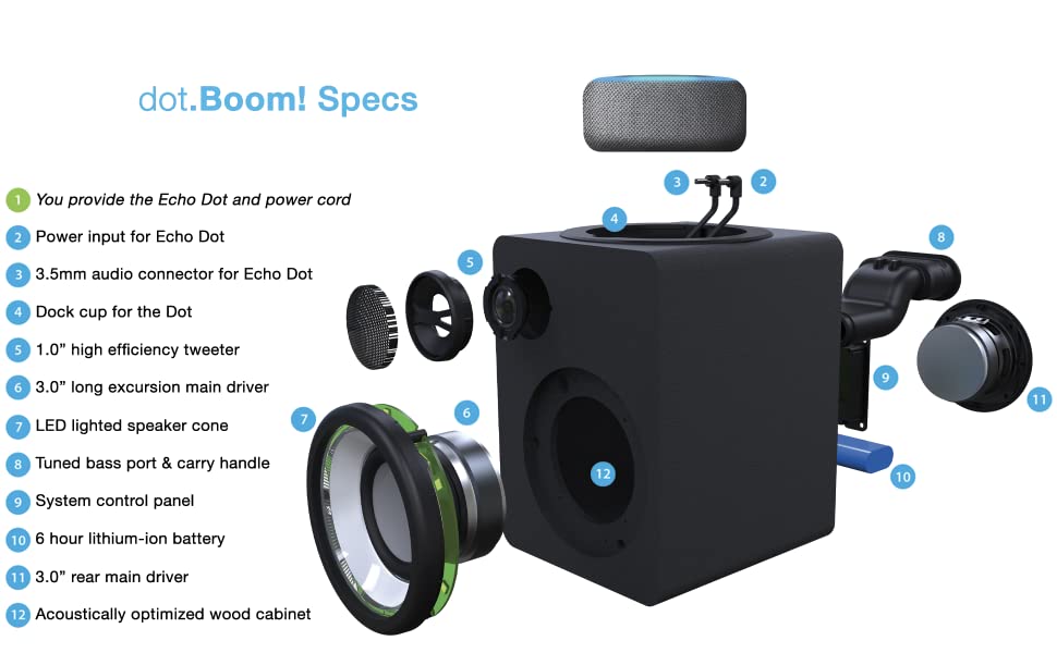 Cyber Acoustics Portable Speaker