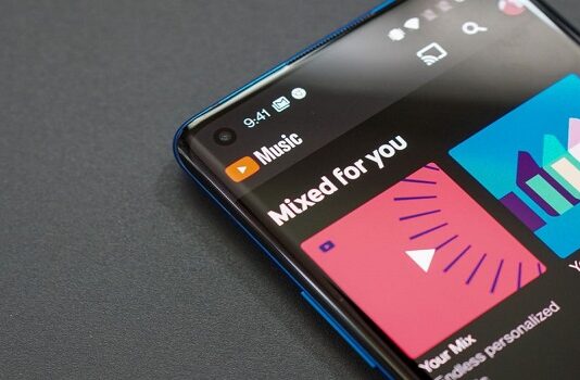 YouTube-Music-activity bar