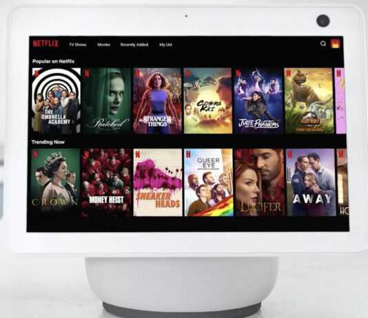 Netflix Now available on Amazon Echo Show smart displays Netflix amazon show