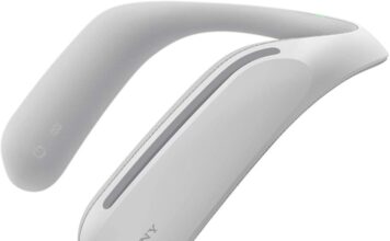 wearable Sony speaker