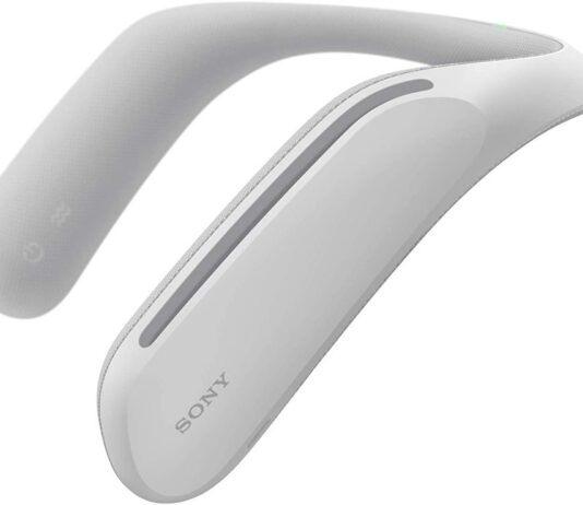 wearable Sony speaker