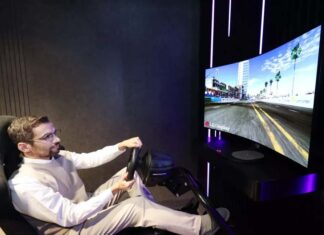CES 2021 LG gaming monitor