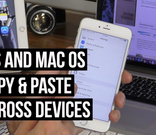 How to copy and paste between Apple devices