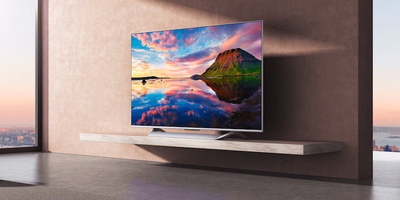 Xiaomi’s 75” 4K TV side view