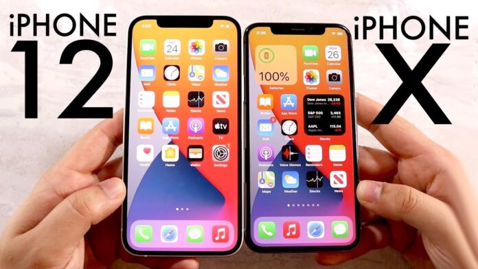 iphone 12 vs iphone x