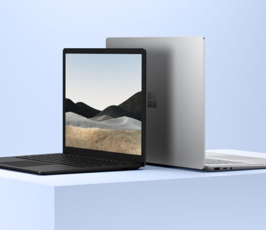 Surface Laptop 4 with free earbuds for preorders