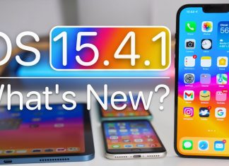 New iOS 15.4.1 update