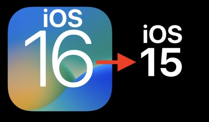 How to Downgrade from iOS 16 to iOS 15