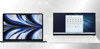 MacBook Air m2 Galaxy Book Pro