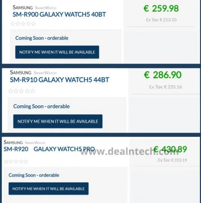 Samsung Galaxy Watch5