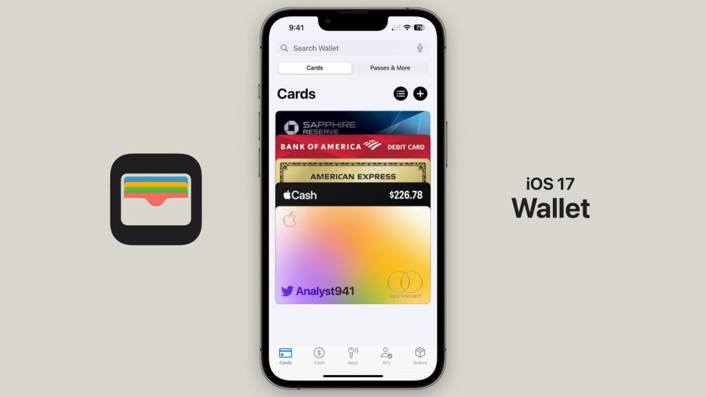 ios 17 Wallet App