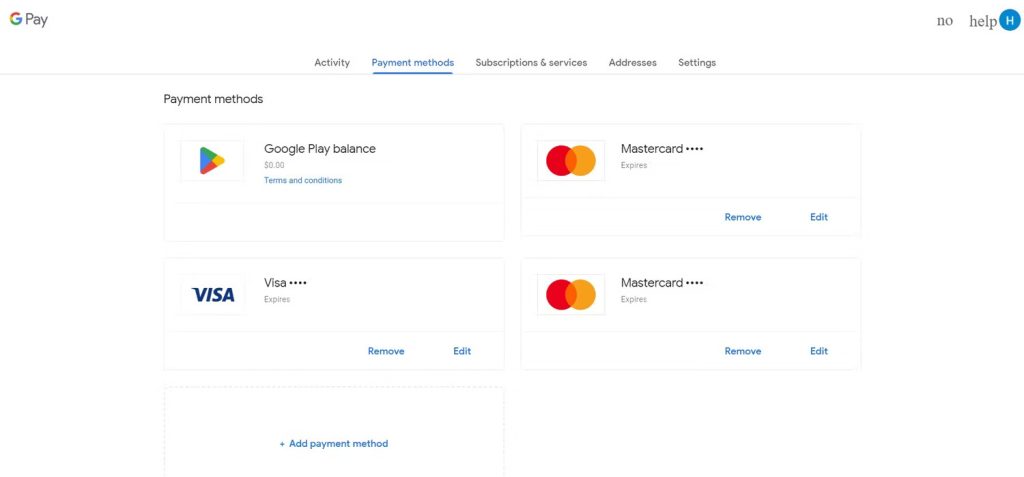 How to create a virtual card on Google Pay