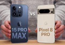 Google Pixel 8 Pro vs iPhone 15 Pro Max