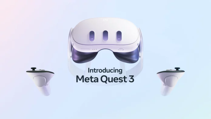 best VR headset : Meta Quest 3